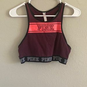 35. Maroon pink bralette